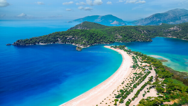 fethiye lagon eau turquoise plage sable nature turquie monplanvoyage