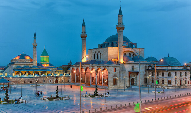 konya mosquee mevlana culture turquie monplanvoyage