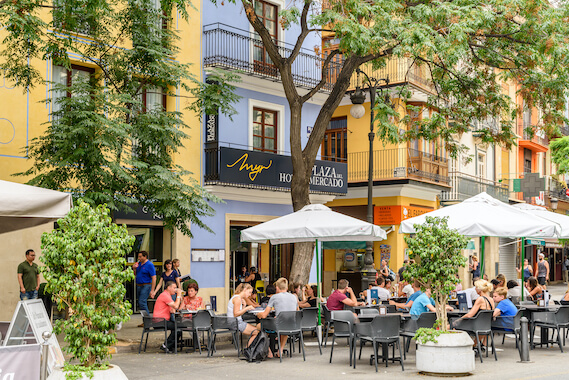 valencia cafe terrasse bar espagne monplanvoyage
