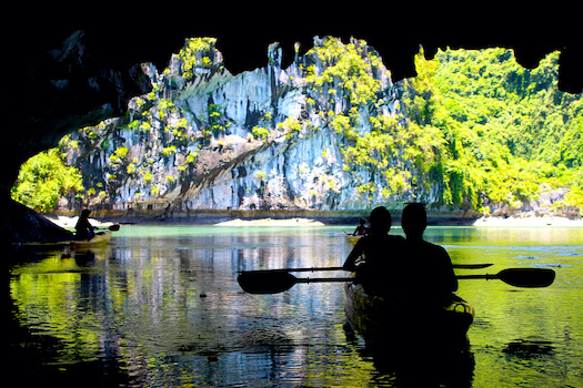 lan ha baie grotte kayak nature vietnam monplanvoyage