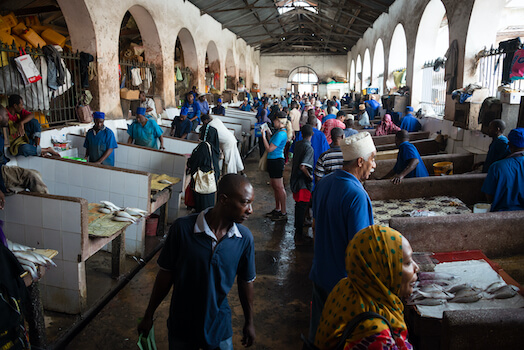 darajani marche food zanzibar ile tanzanie monplanvoyage