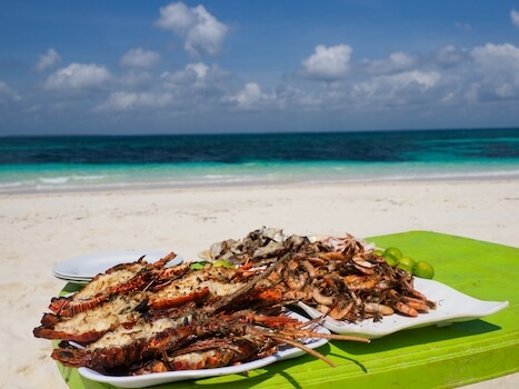 menai baie croisiere food poisson zanzibar ile tanzanie monplanvoyage