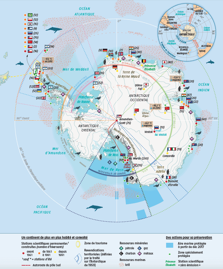 antarctique carte monplanvoyage