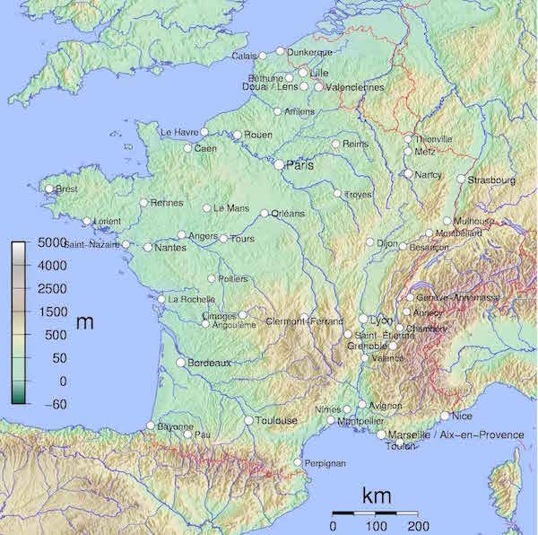 france carte monplanvoyage