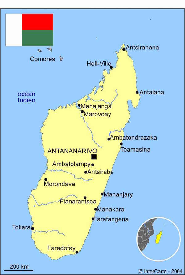 madagascar carte monplanvoyage