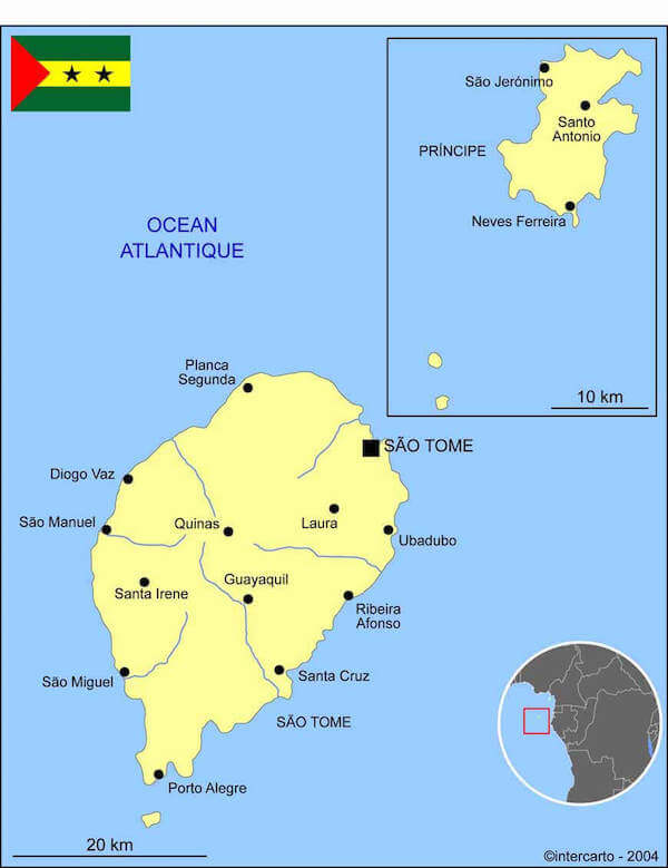 sao tome et principe carte monplanvoyage