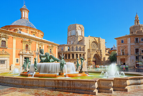 Valencia Cathedrale Fonatine Espagne MONPLANVOYAGE